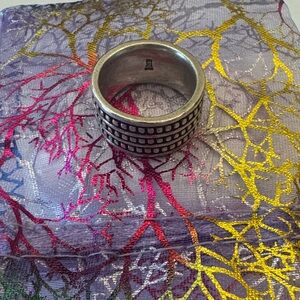 James Avery Sterling Silver triple row band size 6 *retired*